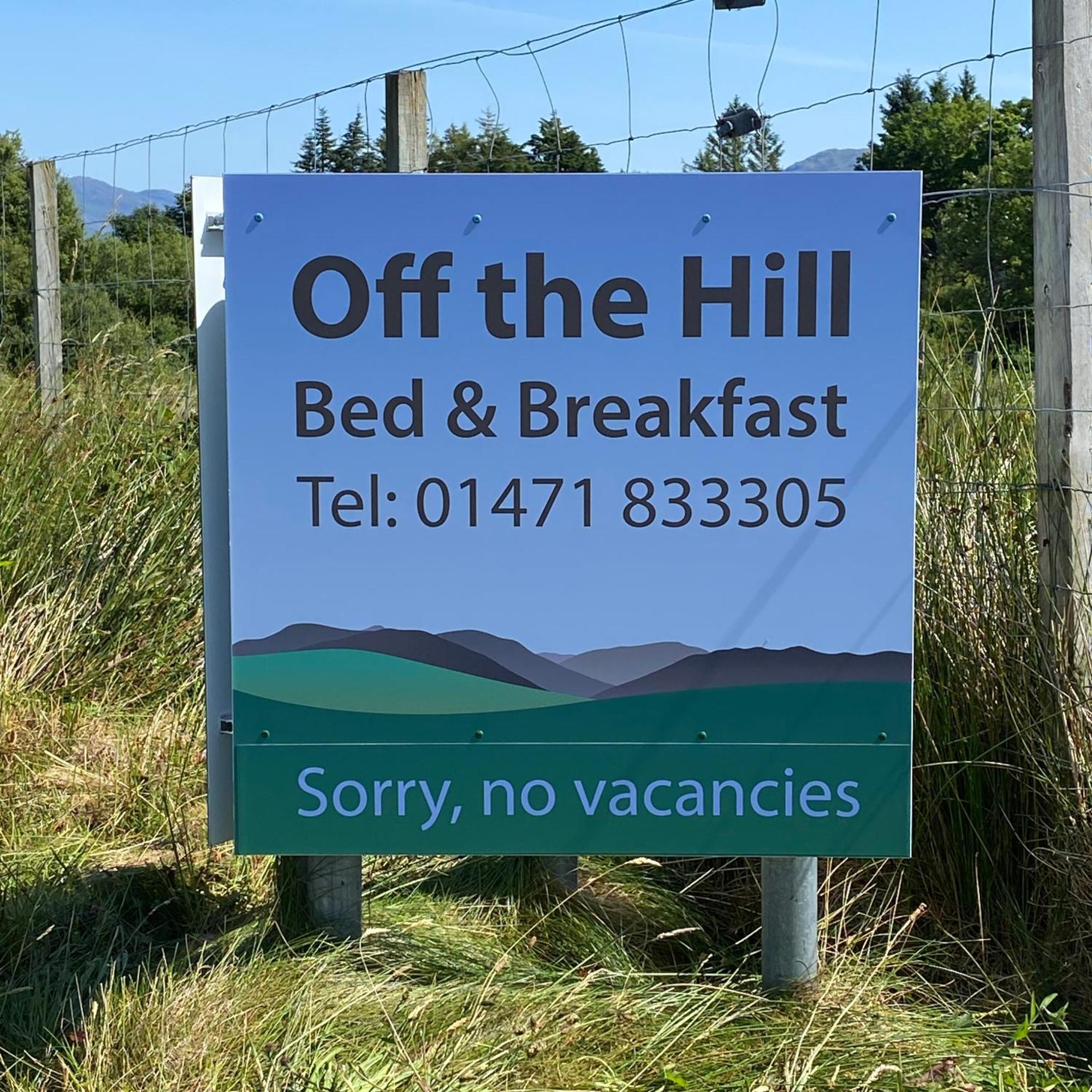 Off The Hill B&B Isleornsey  Εξωτερικό φωτογραφία